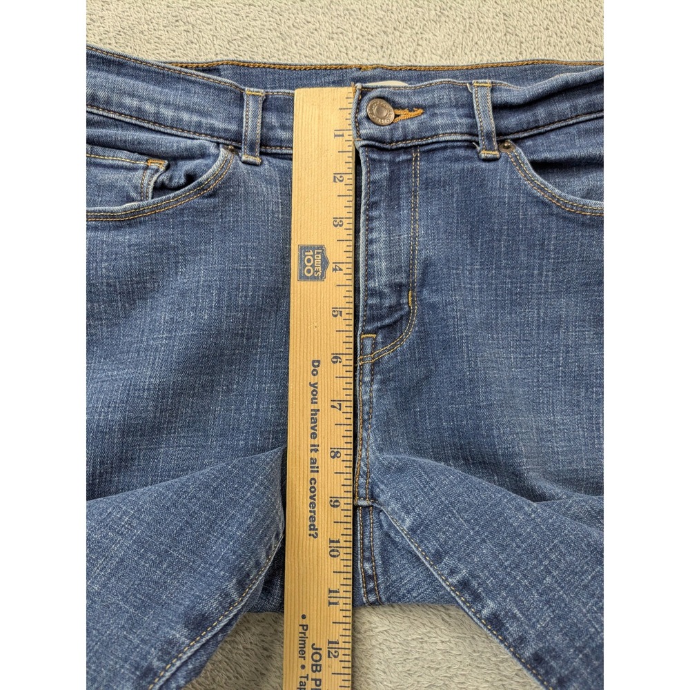 Levis Classic Bootcut Jeans Womens 29 Blue Stretch Denim Mid Rise 39252-0004 - Picture 8 of 13